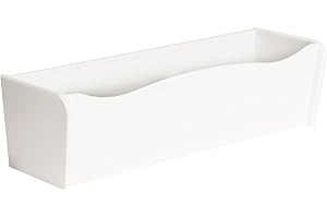 White Polyethylene Flower Box for Modern Playhouses