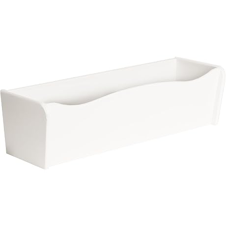 White Polyethylene Flower Box for Modern Playhouses