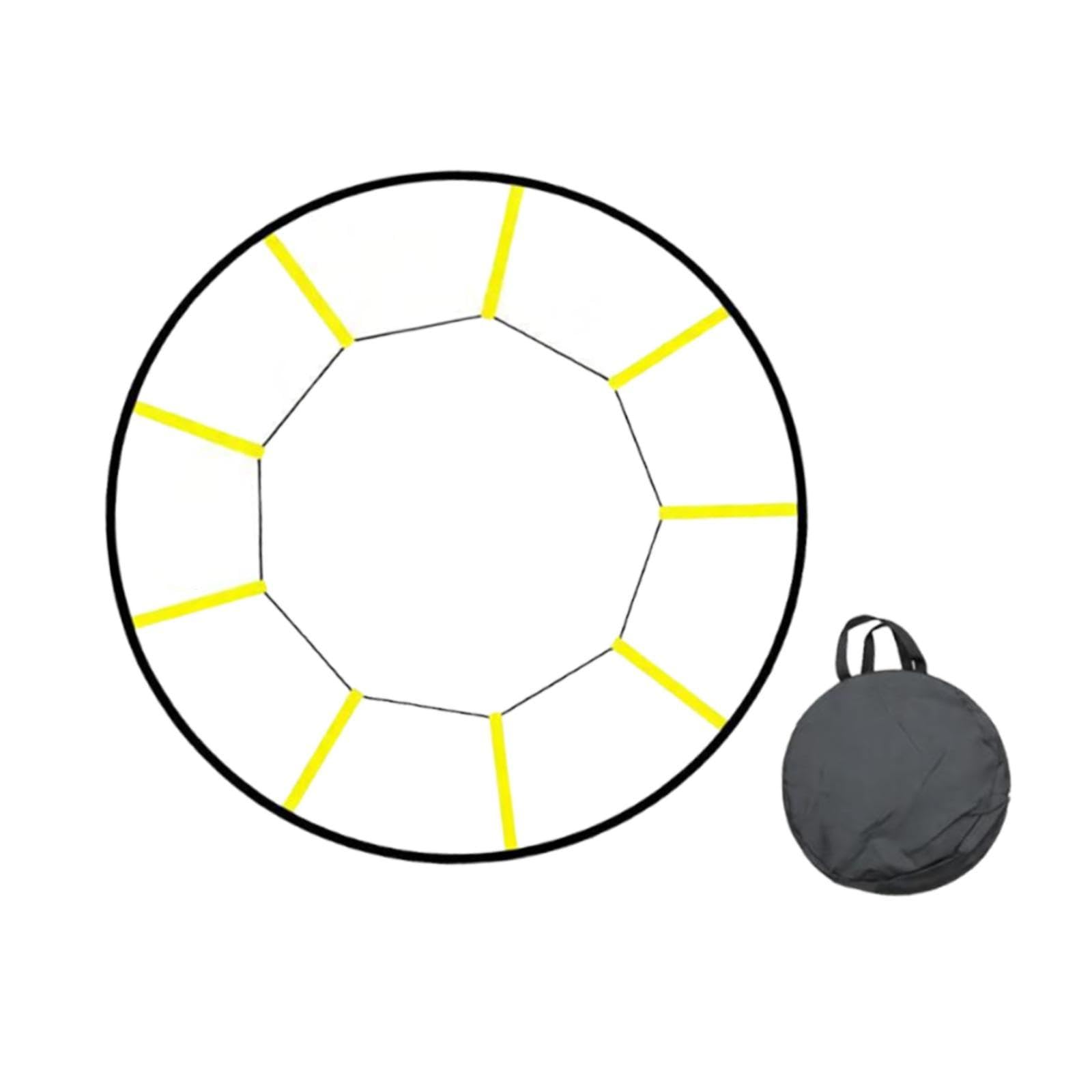kowaku Escalera de Agilidad para Entrenamiento Equipo de Agilidad para Fútbol Escalera de Velocidad para Ejercicios Escalera para Coordinación Fabricada en P