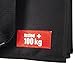 WEDO 582531 Kofferraumtasche Big Box Shopper (XL, Polyester, 60 x 40 x 30 cm, fasst ca. 72 Liter, Innen- & Außentaschen, Klettverschluss, Schnellverschluss, faltbar, mind. 100 kg Traglast) schwarz