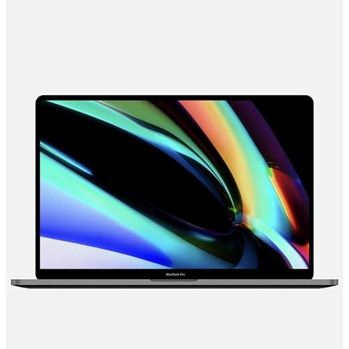 Apple Late 2019 MacBook Pro Touch Bar with 2.4GHz 9th Gen 8 Core Intel i9, 16-inch, 32GB RAM, 2TB SSD, Space Gray (Renewed)