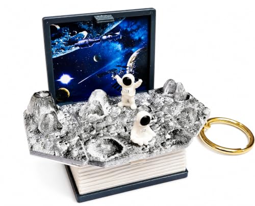 Image of 3D Pop-Up Book Keychain, Mini Foldable Toy Gift