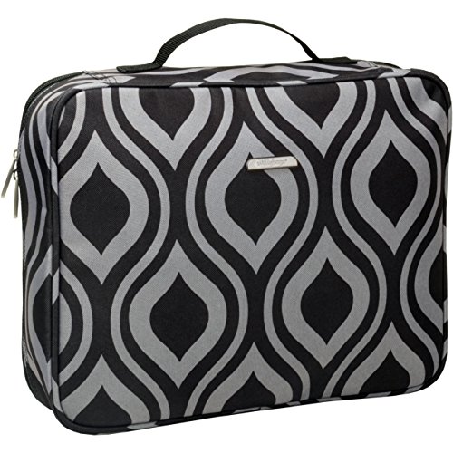 Preisvergleich Produktbild WallyBags Travel Organizer, schwarz / grau (schwarz) - 443 Ogee