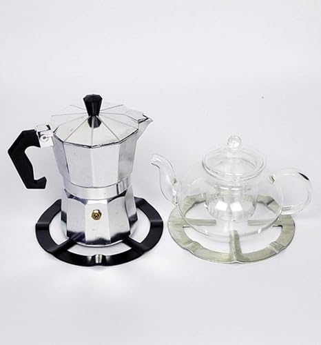 Miniatura 7 de Soporte antideslizante para estufasoporte para ollas de mokasoporte para cafetera, rejilla de quemador de gas, rejilla de quemador de horno de gas,