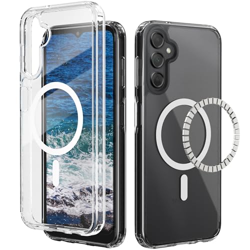 IDweel Magnetic for Galaxy A35 5G Case,Compatible with Magsafe, Shockproof Shock Absorption, Slim Fit & Lightweight, Scratch-Resistant Protective Bumper Cover for Samsung Galaxy A35 5G 6.6