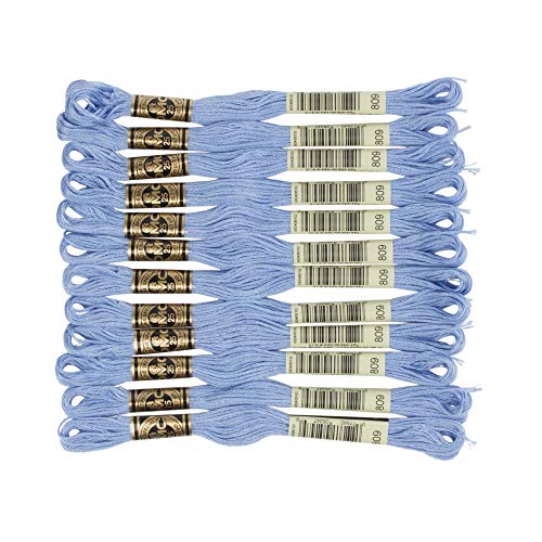 Image of DMC 6-Strand Embroidery Cotton Floss, Delft Blue