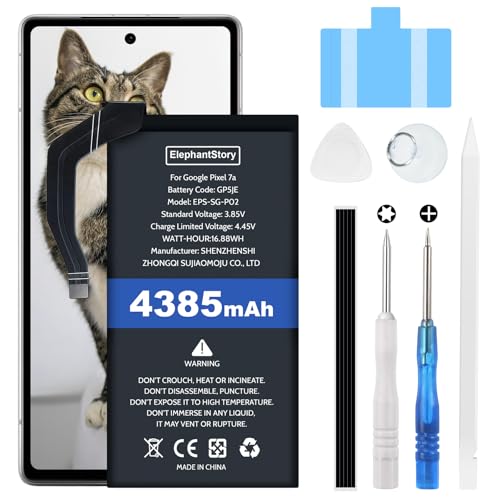 Google Pixel 7a(バッテリー交換済) Amazon | ElephantStory for Google Pixel 7a バッテリー交換 互換