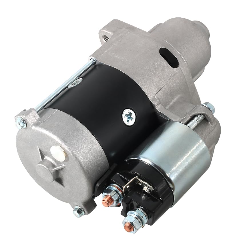 Starter, Starter Motor for Denso 428000-6600, 428000-6601, sr428000-6600, for John Deere Mower - Z-Trak, Z445 for Briggs Engine 2010, Z645 for Kawasaki 24 HP 2010, Z655 for Kawasaki 24 HP 2010