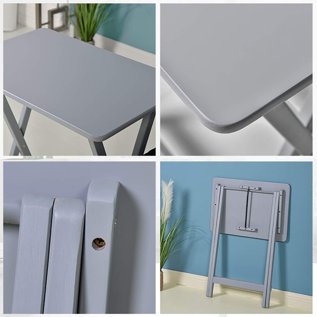 SH-tables Folding Table, Dining Table，Computer Desk，Portable Office Desk，Desk, Learning Table, for Outdoor & Indoor BBQ Camp The (Size : B-48×36×65cm)