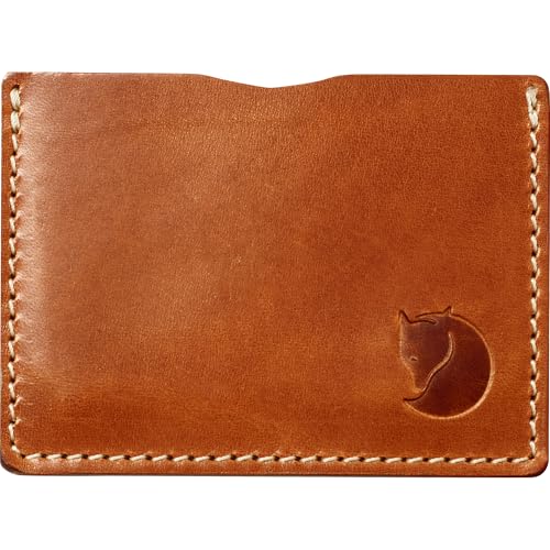 Image of Fjallraven Ovik Card Holder - Premium Leather, Slim Profile, Secure Storage - Travel