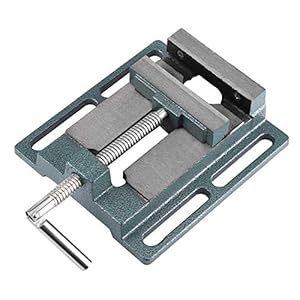 4 inch Press Vice for Pillar Drill - Machine Vice With 110 mm Jaw Opening, 20 mm Width - Heavy Duty Coordinates Drilling Table