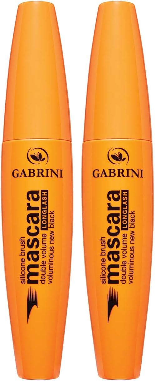 Gabrini Silicone Brush Mascara Long Lash (2 paketi)