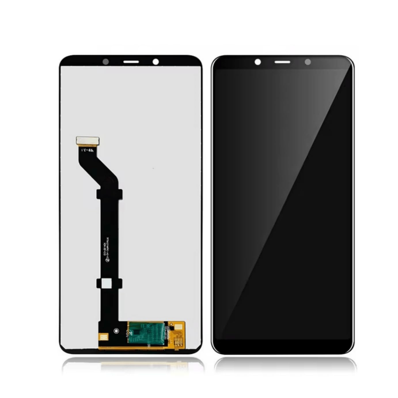Écran tactile assemblé pour Nokia 3.1 Plus TA-1125 version blanche sans cadre