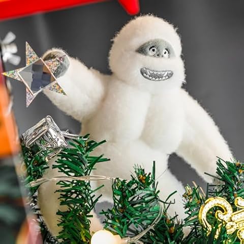 Handmade Abominable Snow Monster Tree Topper Cover