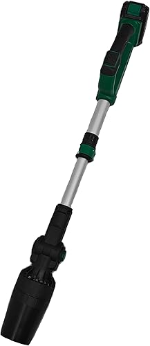 KIMO - Ventilador inalámbrico de 20 V para lugar de trabajo con batería de iones de litio batería o CA velocidad variable y ganchos convenientes