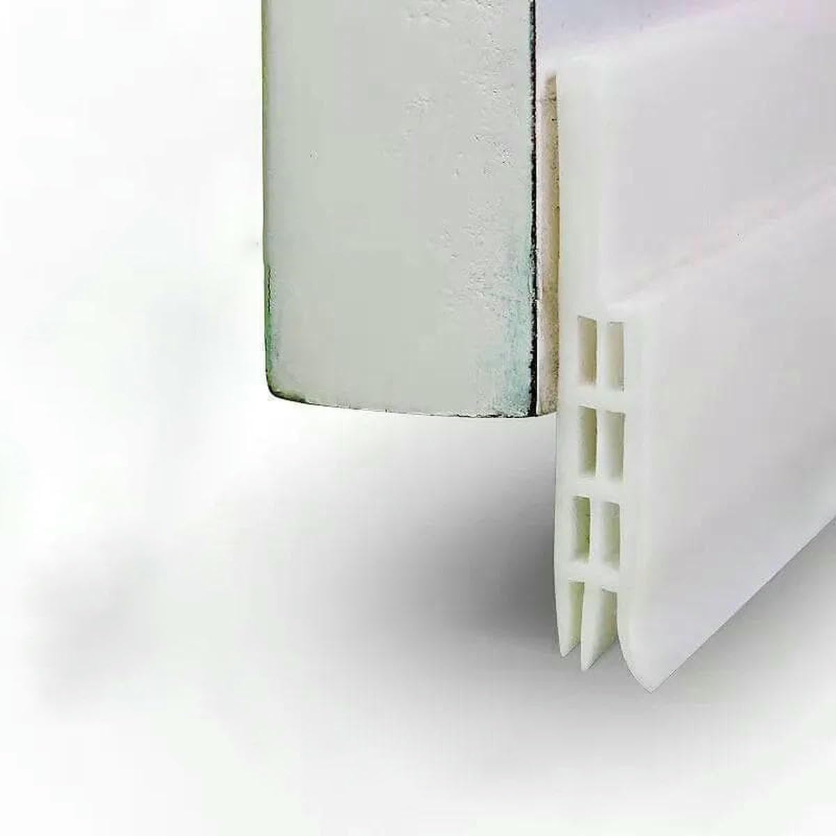 1Pc 1 Meter Door Bottom Sealing Strip Self-Adhesive Aoors and,Sound Insulation, Windproof, Porous Sealing Strip-Transparent