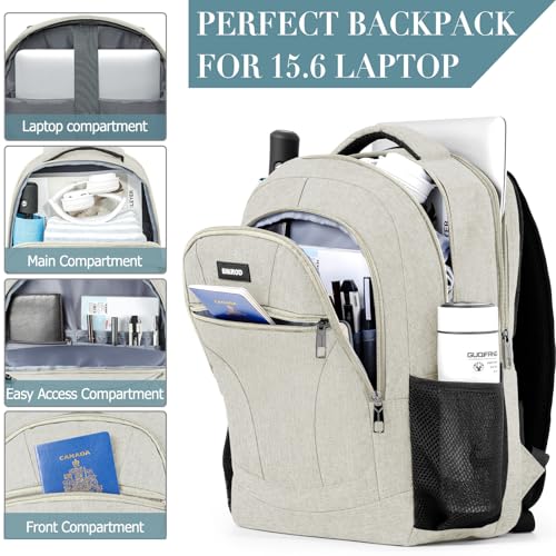 Image of BIKROD Backpack for Boys Men, School Backpack for Teens Girls, Lightweight Casual High School Bookbag, Daily-use Travel Laptop Backpack Fits 15.6 Inch Notebook