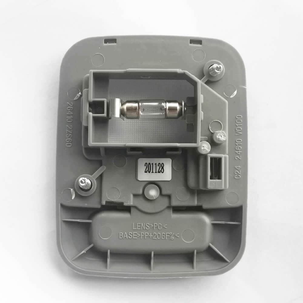 MARKELL Luz de Lectura Interior Trasera con DiseñO de Coche, LáMpara de Techo Interior para Techo, Luces de CúPula para NV200