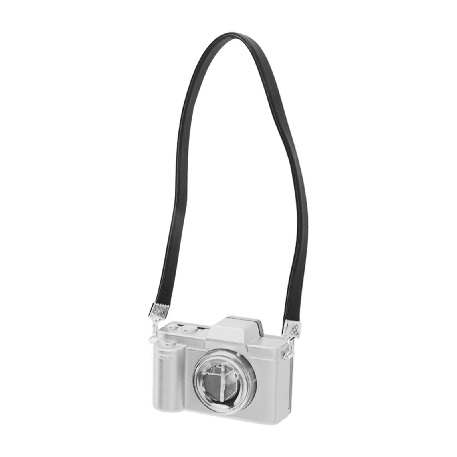 Poppenhuis digitale spiegelreflexcamera | Vintage cameramodel | cadeau voor jongens en meisjes, woondecoratie vintage camera, miniatuur oude camera's