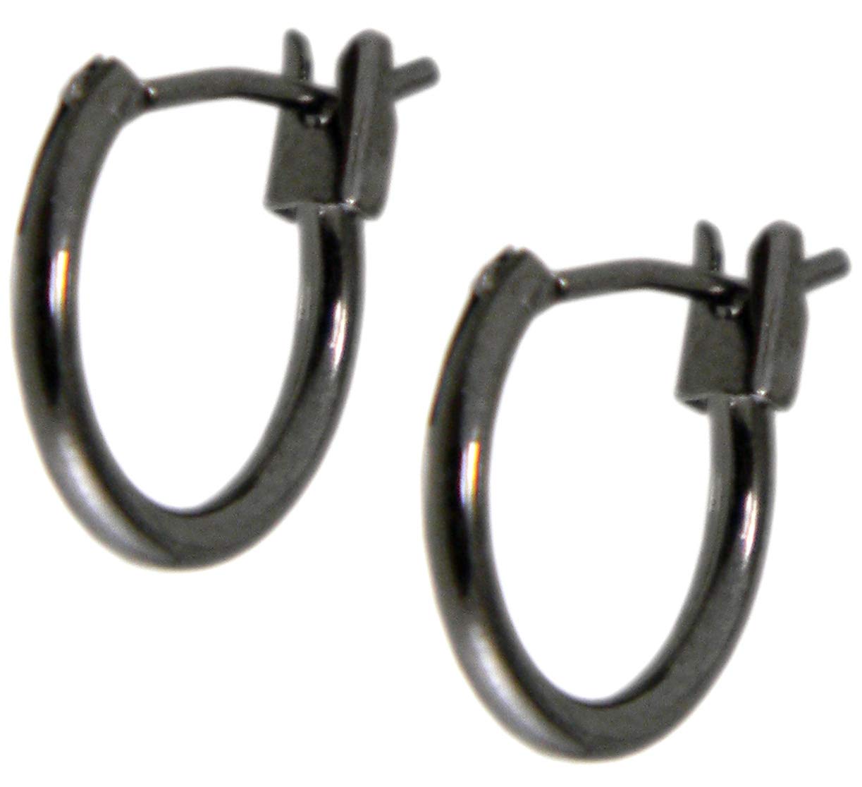 Amazon | フープ ピアス リング 小さめ メンズ レディース両耳用