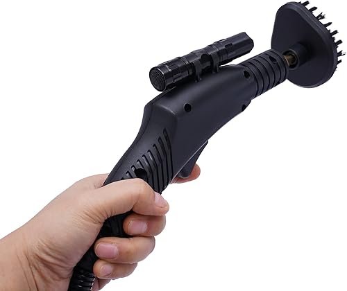 Miniatura 4 de High Pressure Steam Cleaner, 110V 1700W High Temp Portable Steamer, Intelligent 3-5 Bar High Temp Pressurized Steam Cleaner for Heavy Oils and Heavy