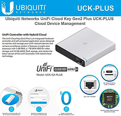Amazon.com: Ubiquiti UniFi Cloud Key Gen2 Plus + Ubiquiti