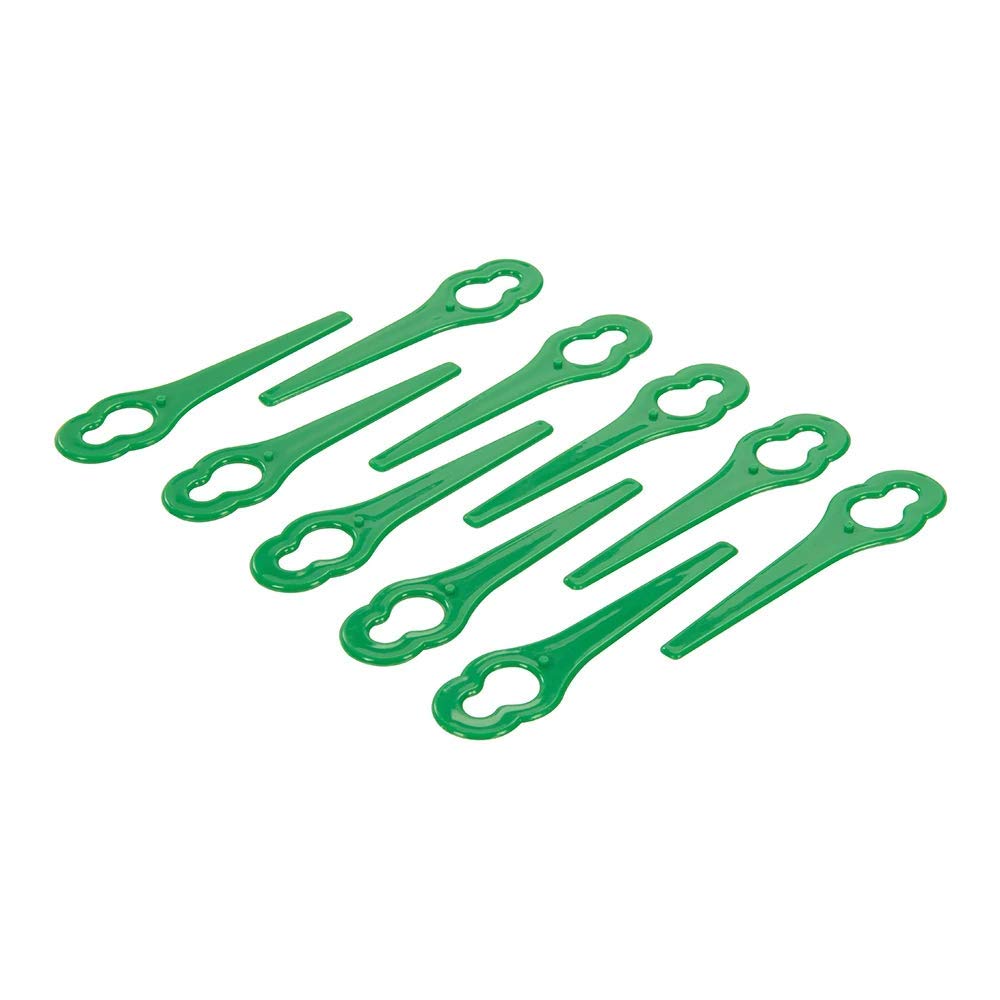 Silverline 879964 Replacement Clip-On Mower and Stri mmer Blades 10pk 85 mm