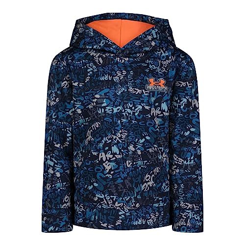 Image of Under Armour Boys' Fleece Pullover Hoodie Sweatshirt, Soft & Comfortable, Relaxed Fit