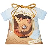 バンダイ 鬼滅の刃 羽織風巾着 嘴平伊之助 KY-HK3-HI