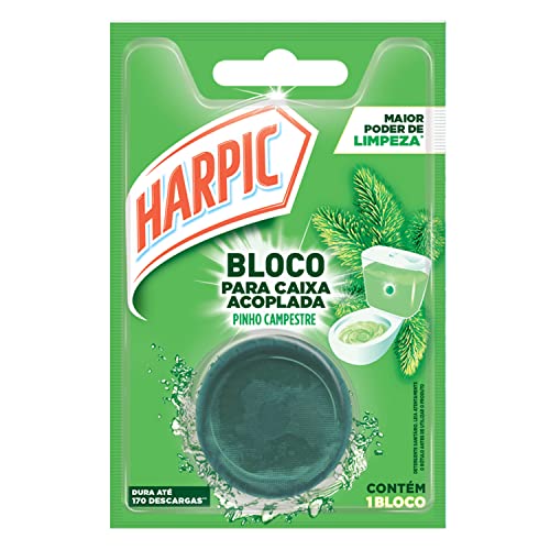 Harpic Bloco Sanitário Para Caixa Acoplada Pinho 1 Unidade