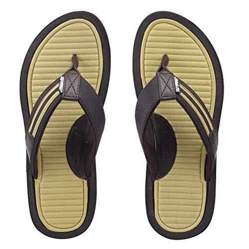 Image of SOLETHREADS SOHO Suave Uber Cool Stylish Trendy Skid Resistant Eye catching Slippers Flip Flops for Men