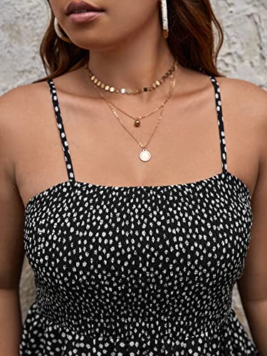 MakeMeChic Women's Plus Size Ditsy.... - Image 5