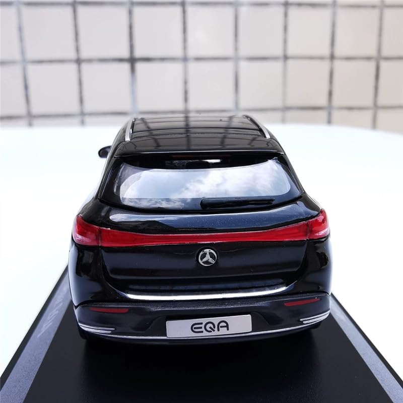 Miniatura 6 de FloZ para Herpa para Mercedes para Benz para EQA Pure SUV eléctrico negro 1:43 Camión Pre-construido Modelo