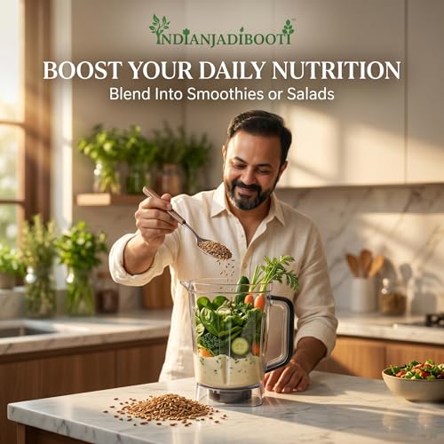 Image of IndianJadiBooti Edible Carrot Seeds | For Good Skin Health & Immunity Benefits - Gajar ke Beej for Eating- Daucus carota | 100 Grams