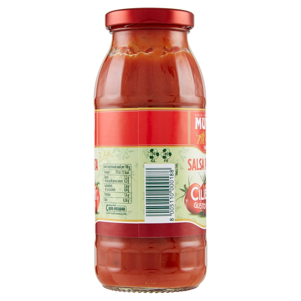 12x Mutti Salsa Pronta Pomodoro ciliegini Kirschtomaten 100% Italienisch 300g
