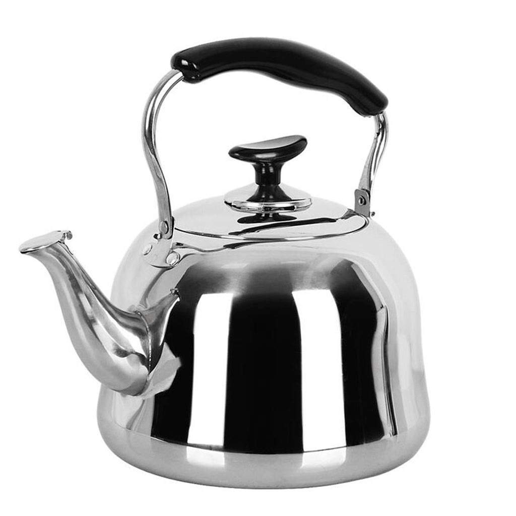 TYUHDUYUR Tea Kettle - Stainless Steel Whistling Teapot with Capsule Bottom and Finish, Tea Pot - Stove Top Tea Maker Infuser Teapots Strainer Included