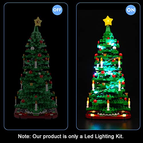 Led Light Kit for Lego Christmas Tree Led Lighting Set for Lego 40573 Christmas Tree, Not Include Models - Image 2