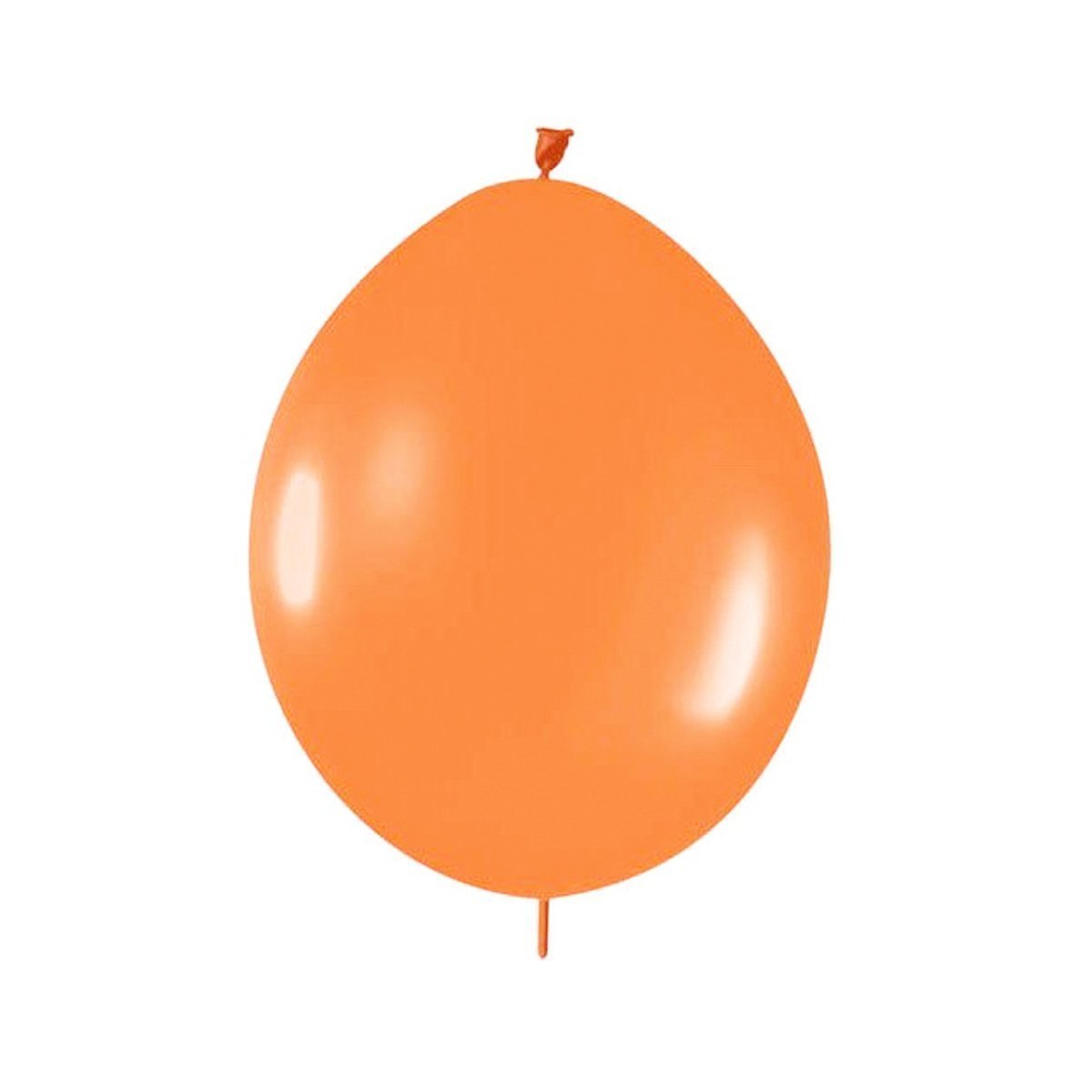 allydrewLatex Link Balloons Link-o-Loon Balloons Needle Tail Balloons, 12in (Set of 30) Orange (Set of 30)