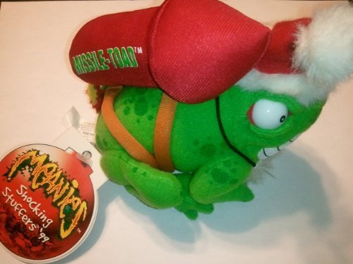 Holiday Meanies Shocking Stuffers Missile Toad *Mistletoe* by IDEA FACTORY