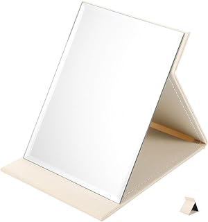 minkissy Espejo de maquillaje plegable que ah...