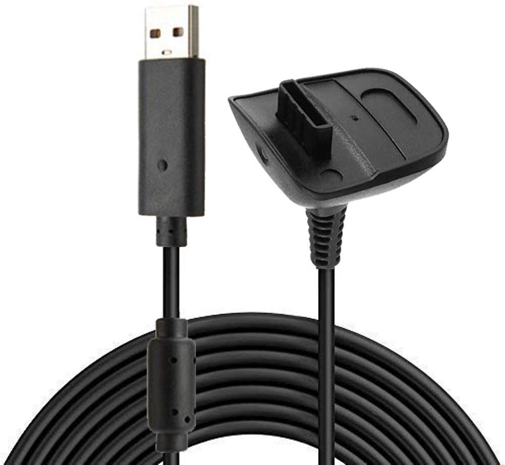 Reiso Xbox 360 USB Charging Cable Charger for Xbox 360 (1 Packs)