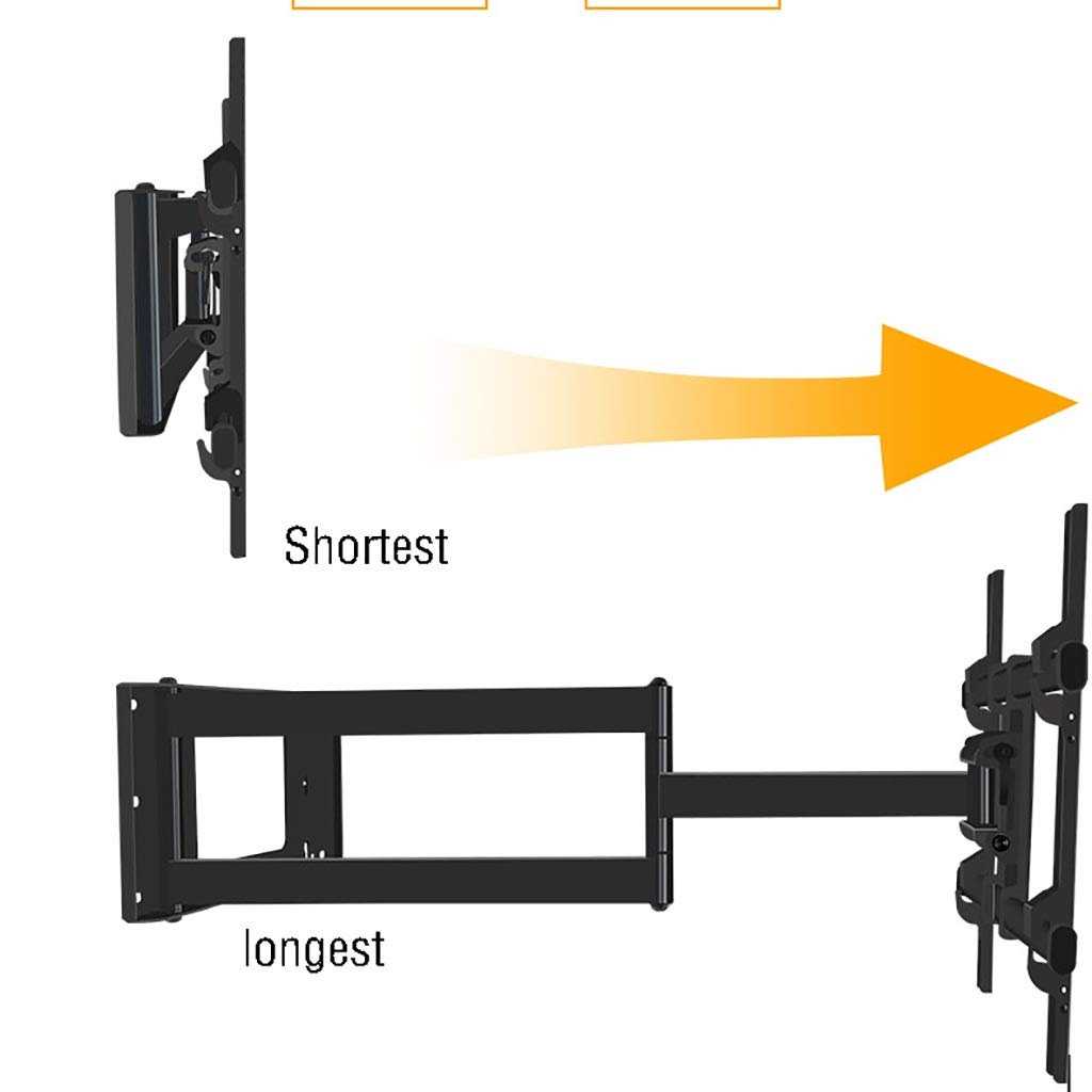 Soporte de TV Soporte de Pared para TV Soporte de Montaje en Pared para TV, para la mayoría de televisores de 32 a 42 Pulgadas, soporta hasta 28 kg, la Distancia máxima es de 200 x 200 mm