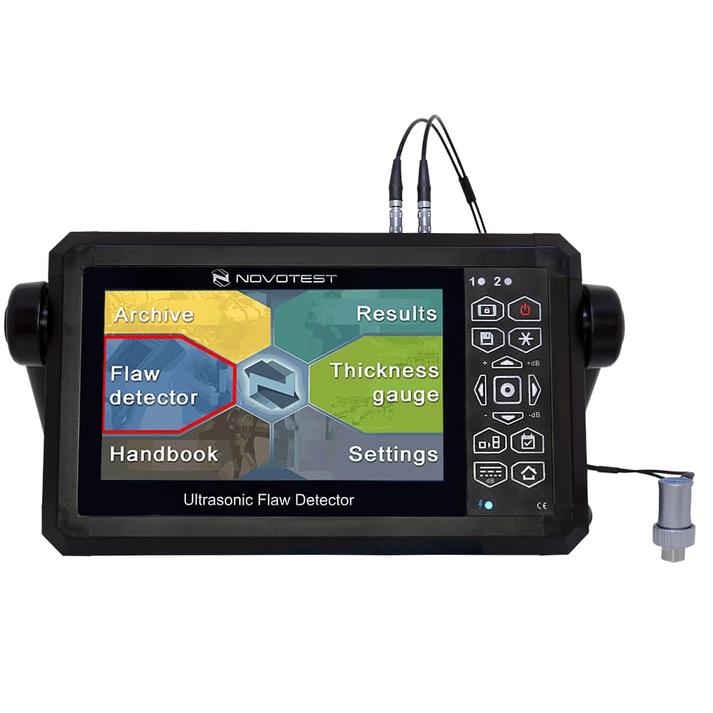 Novotest UD3701 Ultrasonic Flaw Detector, Advanced Non-Destructive Testing Device, High-Performance, Portable (With professional multi-purpose branded carrying case)-picture-32