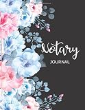 Notary Journal: Public Notary Records Book. Notarial Acts Record Log