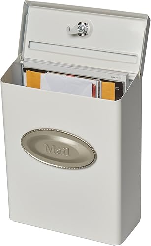 Miniatura 7 de Gibraltar Mailboxes DMVKGV04- Buzón de acero galvanizado de media capacidad de cierre de diseño buzón para montaje en pared DMVKGV04