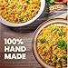 De Mi Pais Couscous Marmahon Original Nassar - Handmade, High in Fiber, Good Source of Energy, Middle Eastern Pantry Essential, Whole Wheat Couscous Pearls, 14 Oz,1-Pack