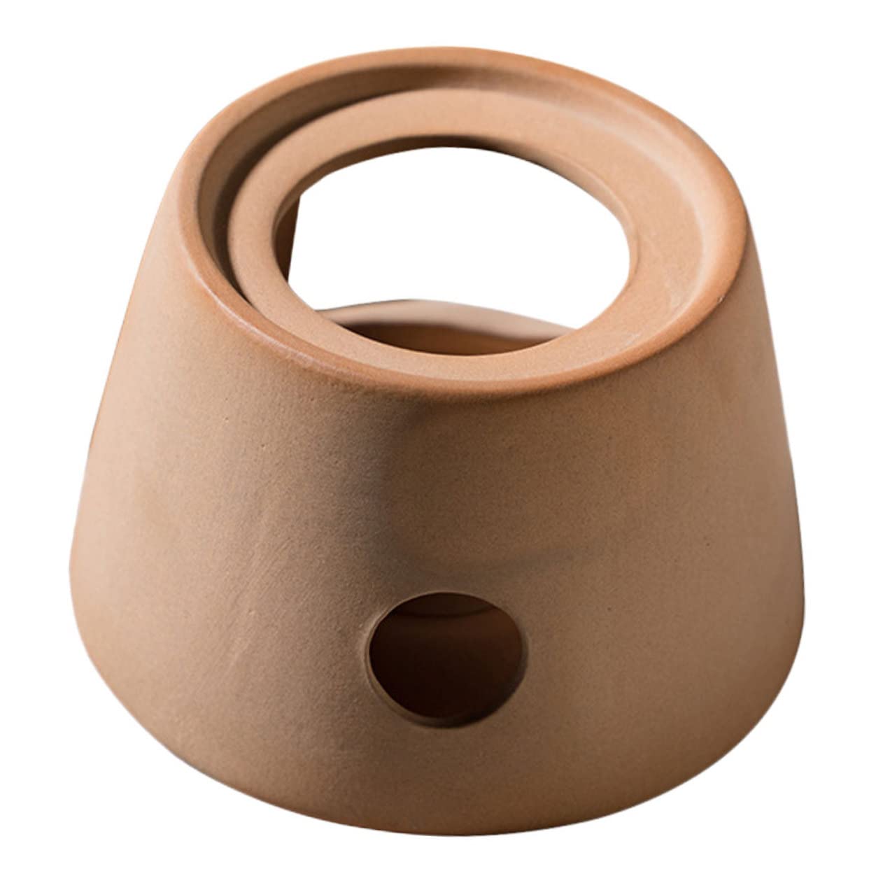 HOLIDYOYO 1pc Tea Warmer Small Warmers Candle Warmer Tealight Heater Pot Candle Holder Teaware Accessories Ceramic Cup Tea Heating Stove Stone Stove Tea Stove Warmer Ceramics