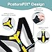 Corrector de postura para hombres y mujeres: con soporte PostureFIX Slouch. Correa...