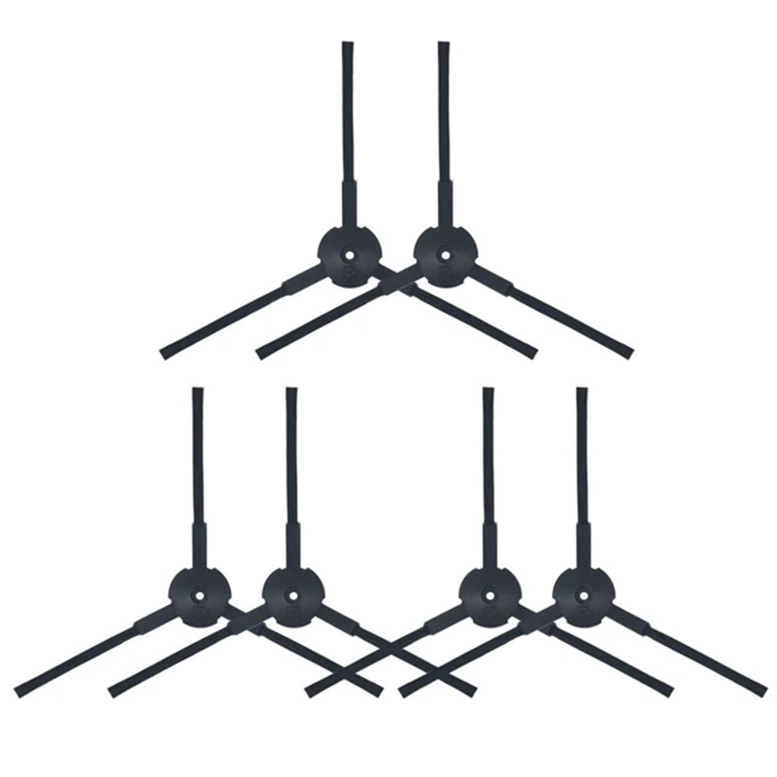 Compatible for ILIFE V3 V5 Series Robotic Vacuum Cleaner Parts, Primary HEPA Filter and Side Brush Replacement(C7)