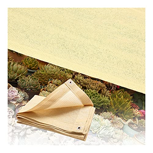 ALGFree-Sun Sonnensegel Draussen Garten Terrasse Party Sonnenschutz Netzstoff 95% UV-Block Markisendach Sun Shade Sail, Mit Freiem Seil (Color : Beige, Size : 1×1.5m) Cover
